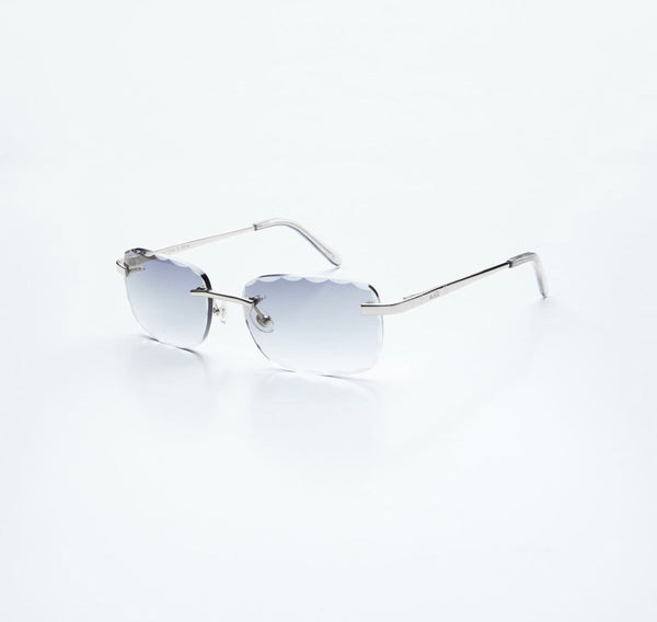 Flâneur Diamond Cut 2 Navy Blue Silver