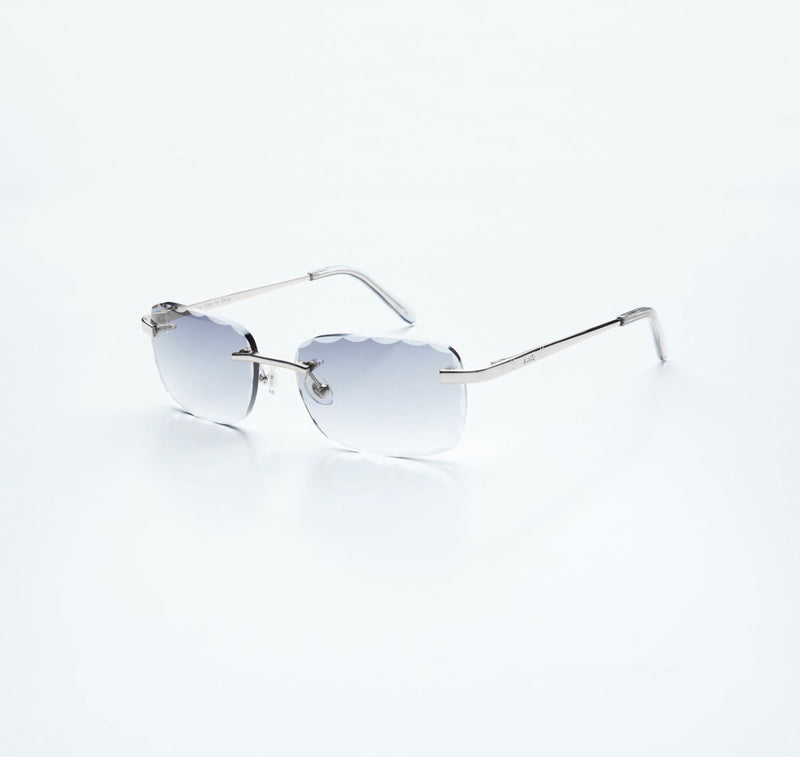 Flâneur Diamond Cut 2 Navy Blue Silver